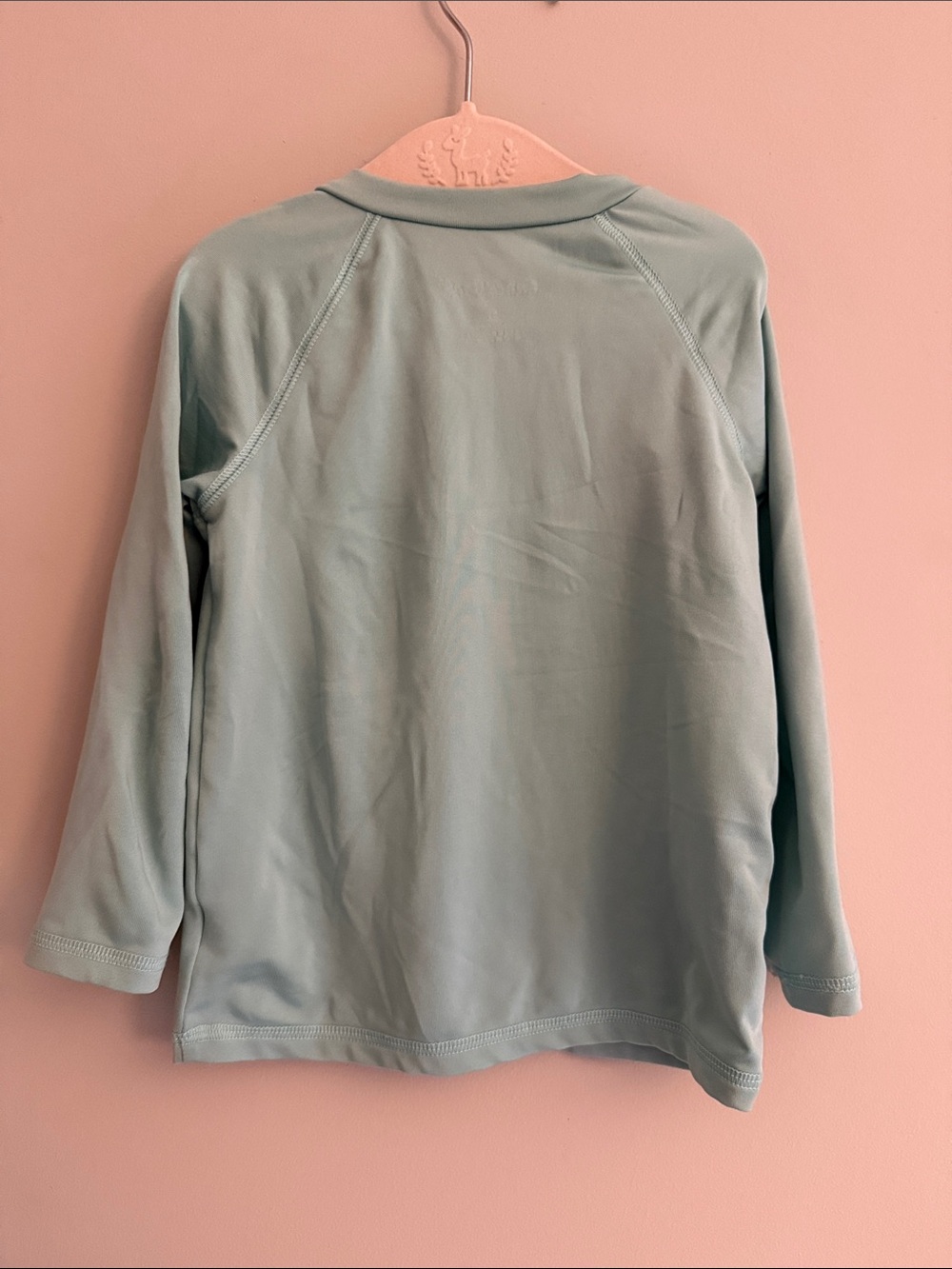 Cat and Jack Full Zip Rash Guard Top - Picture 2 of 3